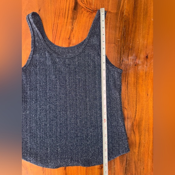 Live 2 Lounge 3pc blue Textured Cable Knit Cardigan Tank & Pant Set Blue Sz S - Picture 12 of 16